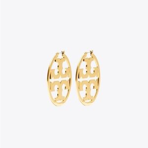 Tory Burch Miller Hoop Earrings